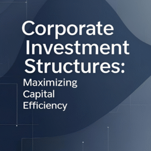 Corporate Investment Structures